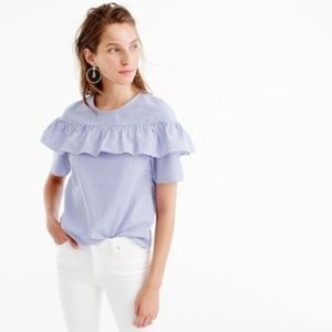 J.Crew 'Edie' Ruffle Top